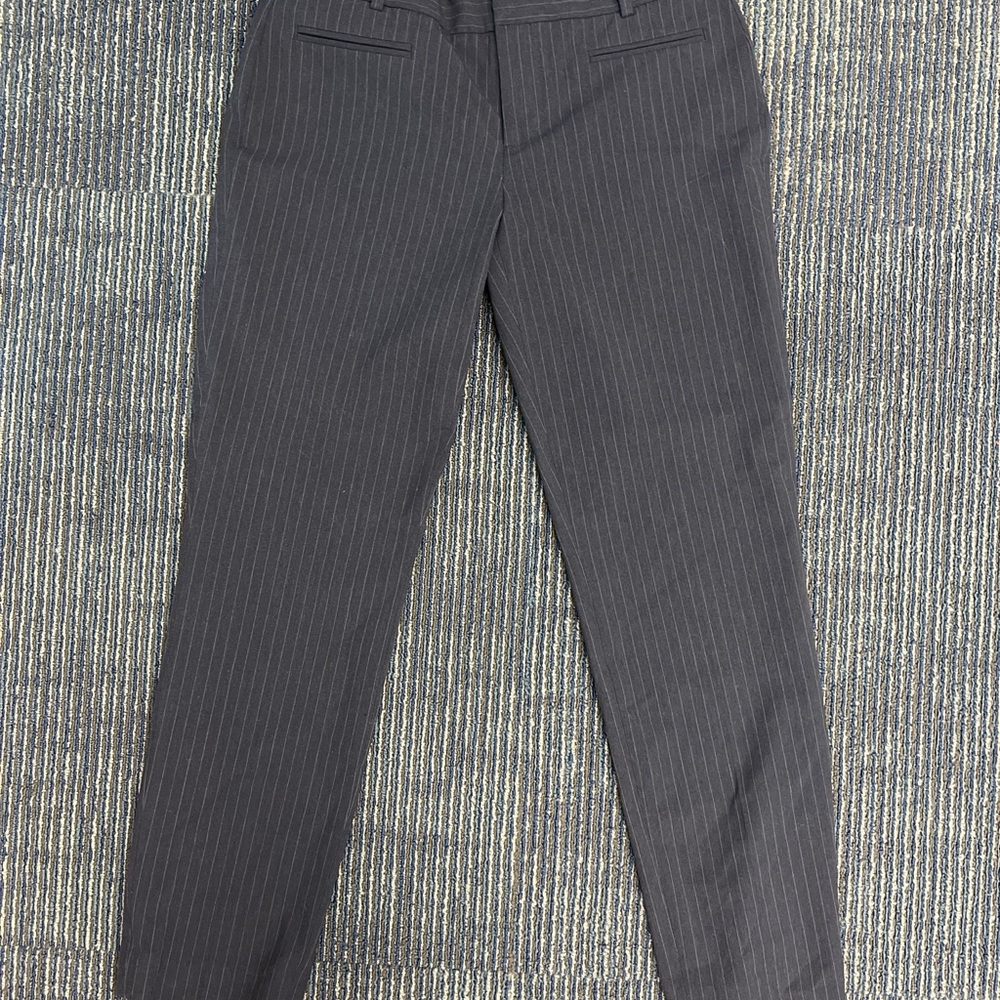Women’s navy blue Pinstripe Pants